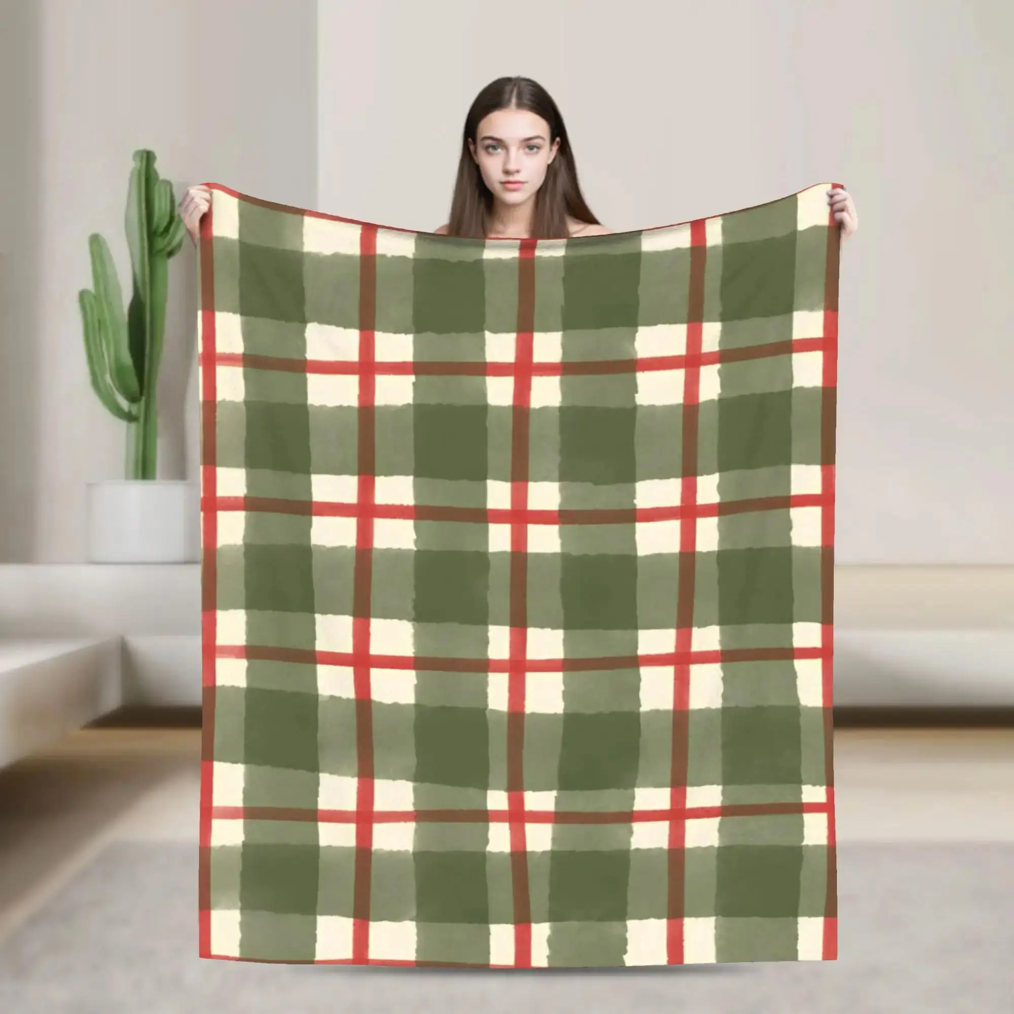 Green Gingham Flannel Blanket Soft Warm Decorative Throw for Bed Sofa Outdoor Use Quality Bedspread Gift
Green Gingham Flannel Blanket Soft Warm Decorative Throw for Bed Sofa Outdoor Use Quality Bedspread Gift