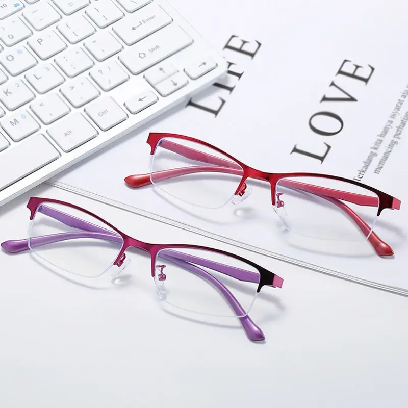 Color Changing Glasses Female UV Protection with Myopia Glasses Glasses Degree Student Half Frame Eyes Protection against Blue L
Color Changing Glasses Female UV Protection with Myopia Glasses Glasses Degree Student Half Frame Eyes Protection against Blue L
