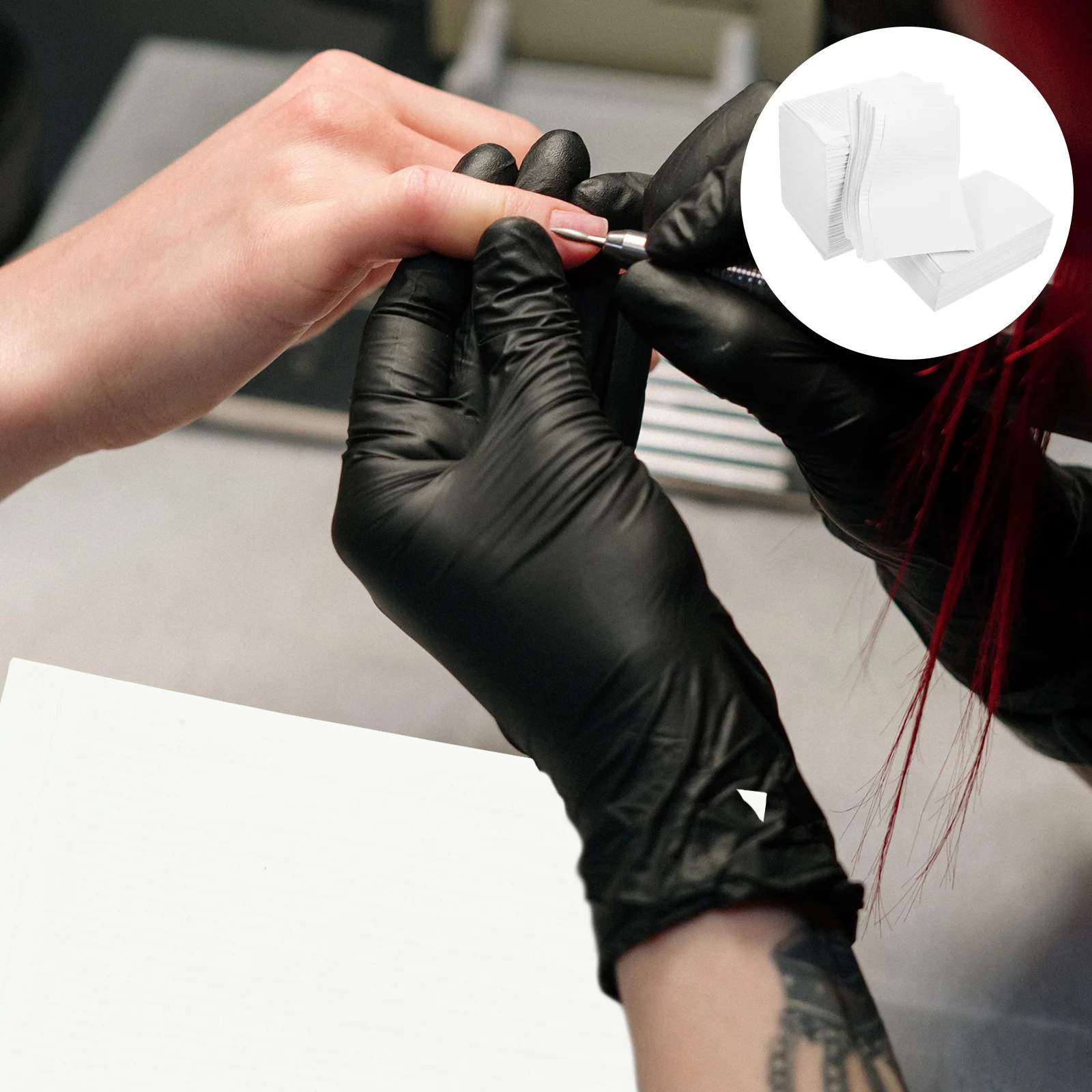 125Pcs Nail Table Mat Disposable Manicure Paper Towel for Nail Art Practice Smudge Proof Desktop Protection Pad
125Pcs Nail Table Mat Disposable Manicure Paper Towel for Nail Art Practice Smudge Proof Desktop Protection Pad