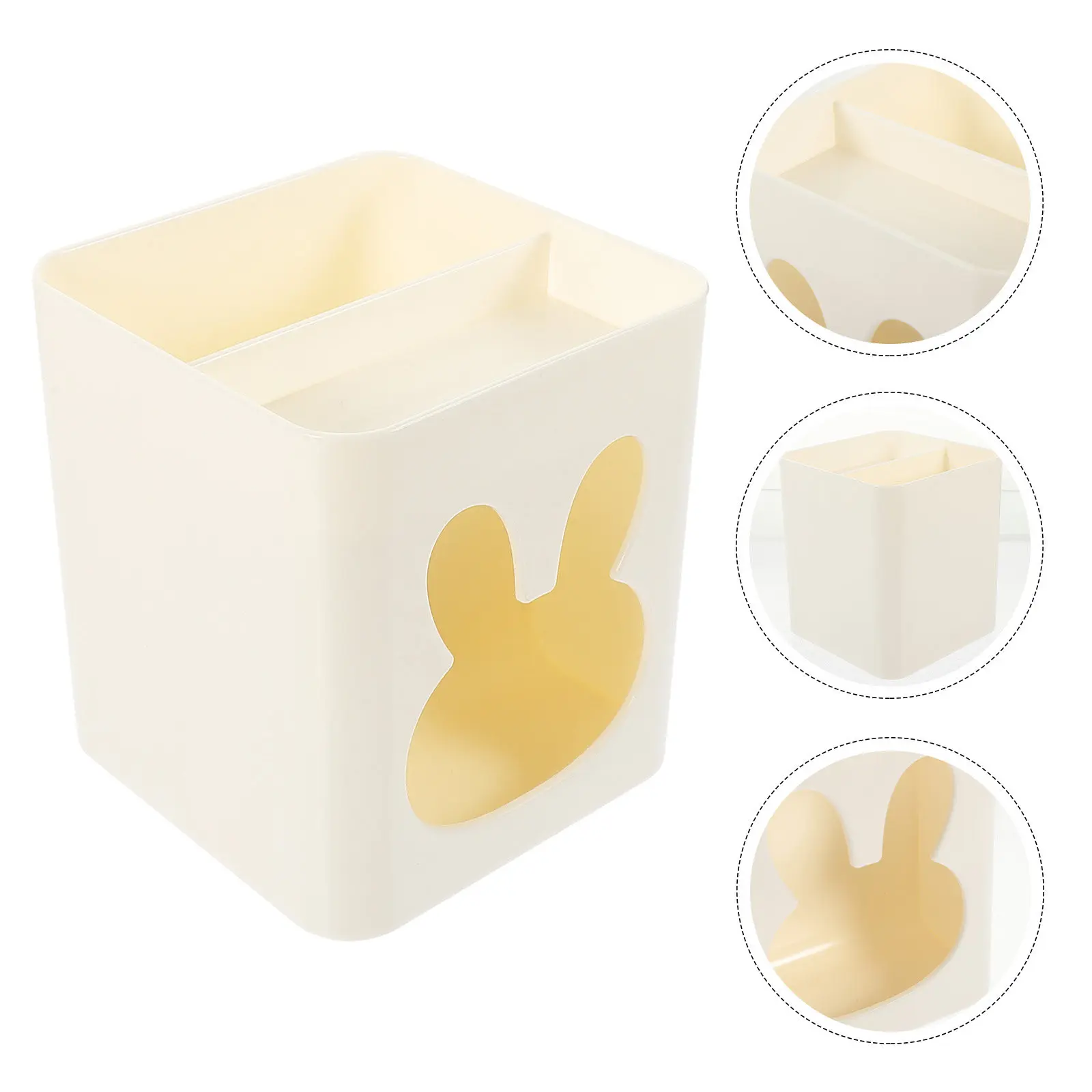 Rabbit Shape Desktop Pen Holder for Students Office Desk Organizer Plastic Stationery Holder Modern Simple Design Large Capacity
Rabbit Shape Desktop Pen Holder for Students Office Desk Organizer Plastic Stationery Holder Modern Simple Design Large Capacity