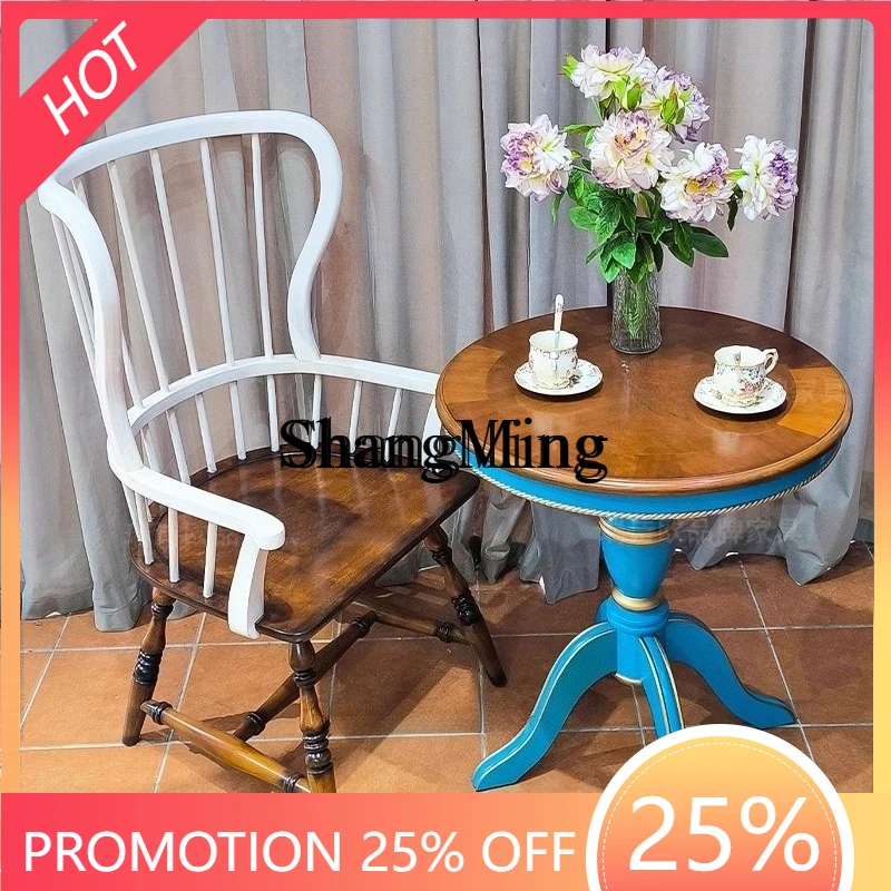 FG solid wood leisure home dining chair balcony negotiation armchair old carved corner table and chair combination
FG solid wood leisure home dining chair balcony negotiation armchair old carved corner table and chair combination
