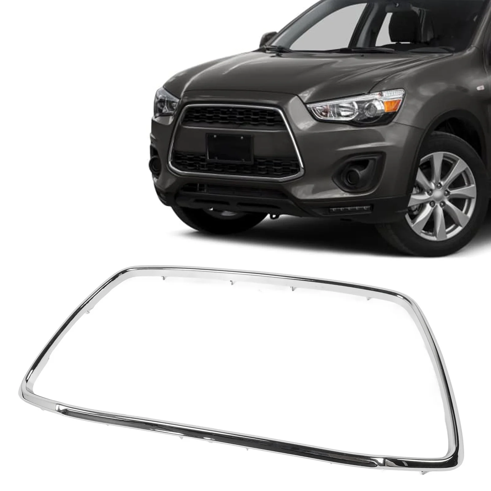 Bumper Grille Trim 6402A275 Protective Front Bumper Grille Chrome Trim Sturdy Anti Aging for Outlander Sport ASX RVR
Bumper Grille Trim 6402A275 Protective Front Bumper Grille Chrome Trim Sturdy Anti Aging for Outlander Sport ASX RVR