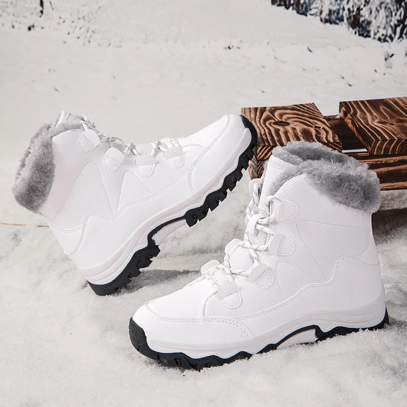 ELUVA Snow Boots Men Women Winter Thermal Waterproof Anti Slip Warm Comfort Outdoor Hiking Boots Arctic Big Size Shoes
ELUVA Snow Boots Men Women Winter Thermal Waterproof Anti Slip Warm Comfort Outdoor Hiking Boots Arctic Big Size Shoes