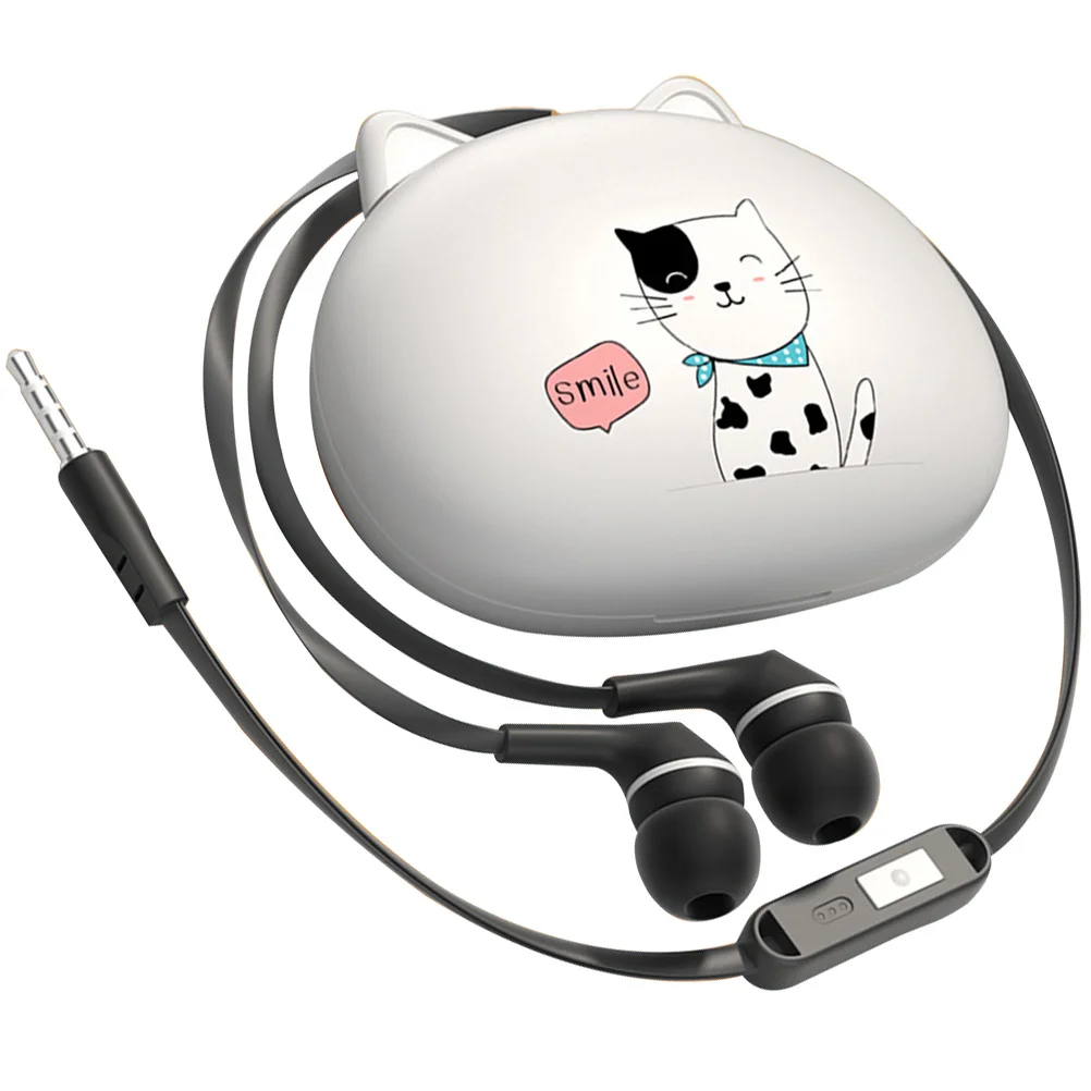 in-Ear Earphone Wired Earbuds Cute Design Hifi Stereo Headphone Cable Clear Sound for Music Calls Watching Videos Wired Earphone
in-Ear Earphone Wired Earbuds Cute Design Hifi Stereo Headphone Cable Clear Sound for Music Calls Watching Videos Wired Earphone