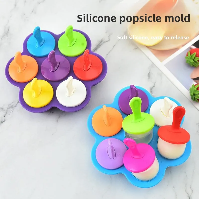 Silicone Ice Cream Mold Food Grade Children's DIY Special Ice Soft Silicone Multifunctional Kitchen Utensils
Silicone Ice Cream Mold Food Grade Children's DIY Special Ice Soft Silicone Multifunctional Kitchen Utensils