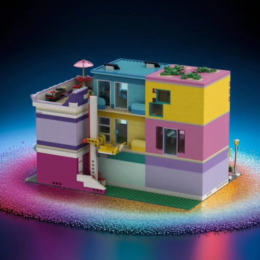 2544 шт., модульная модель Friends Street MOC для девочек, городская модель с видом на улицу, образовательные строительные блоки, подарок
2544 шт., модульная модель Friends Street MOC для девочек, городская модель с видом на улицу, образовательные строительные блоки, подарок