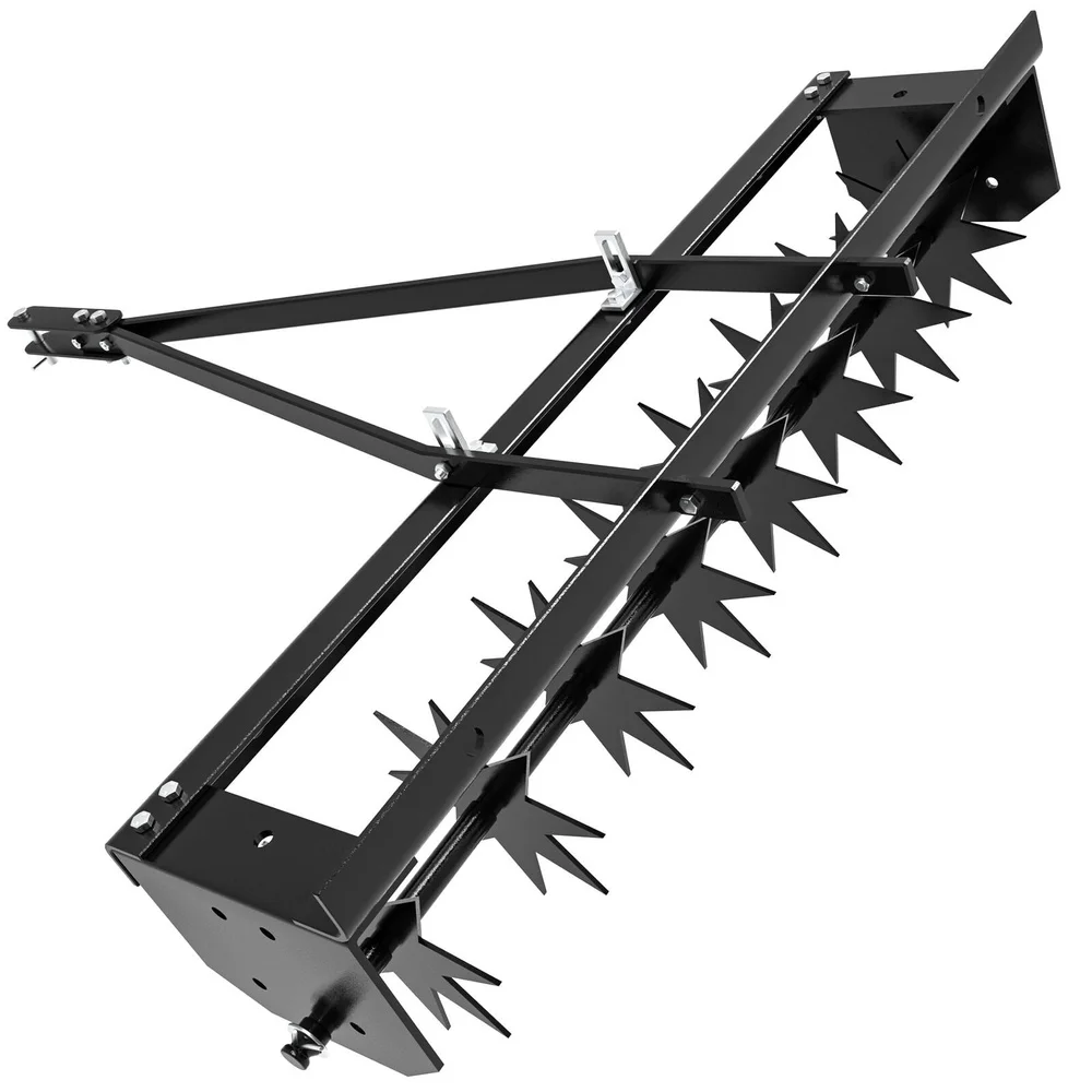 32 Inch Spike Lawn Aerator Tow Behind Rolling Tractor Soil Penetrator Mower Hitch Easy Install Universal Skid Steer Compatible
32 Inch Spike Lawn Aerator Tow Behind Rolling Tractor Soil Penetrator Mower Hitch Easy Install Universal Skid Steer Compatible