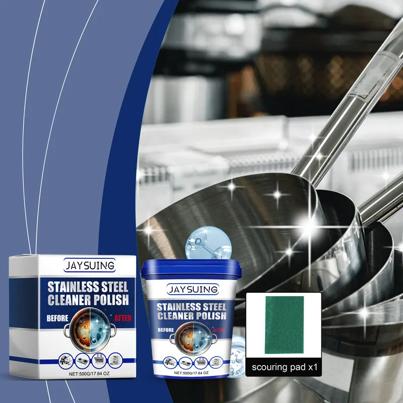 Kitchenware Cream Heavy Stain Remover For Pot Bottom Rust Black Scale Grease Eliminate Stubborn Stains
Kitchenware Cream Heavy Stain Remover For Pot Bottom Rust Black Scale Grease Eliminate Stubborn Stains