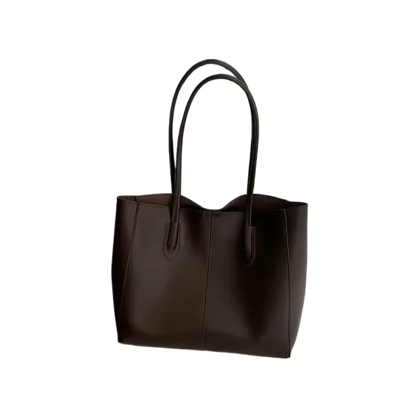 Vintage Women's Tote Bag, New Korean Version, Large Capacity, Simple Commuting Bag,fashionable and Versatile,single Shoulder Bag
Vintage Women's Tote Bag, New Korean Version, Large Capacity, Simple Commuting Bag,fashionable and Versatile,single Shoulder Bag