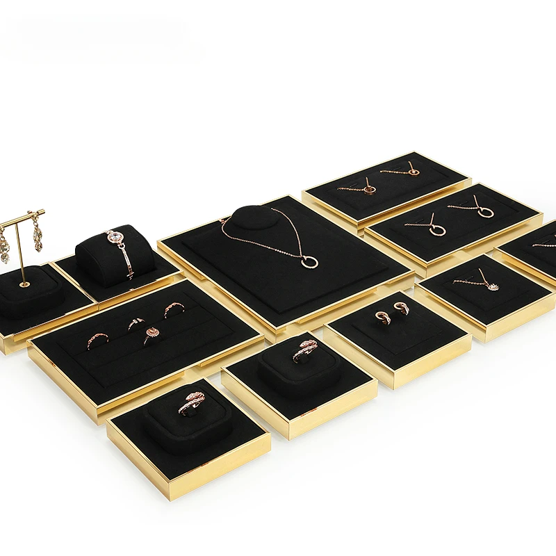 Jewelry display frame Necklace ring bracelet display props Metal super fiber earrings Watch display frame
Jewelry display frame Necklace ring bracelet display props Metal super fiber earrings Watch display frame