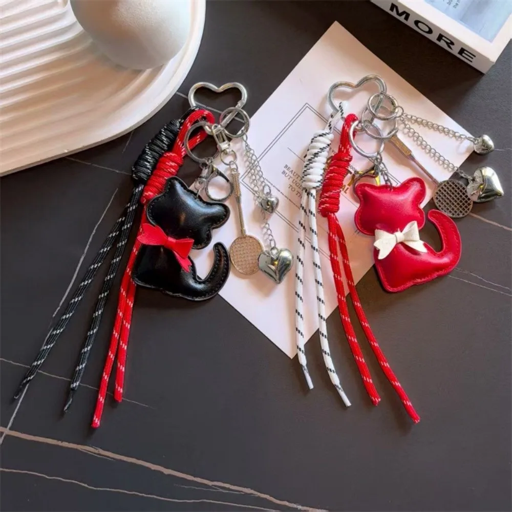 Кожаный брелок с изображением кота, легкая подвеска с кисточкой и сердечком для багажа, многофункциональная подвеска в виде ракетки для бадминтона, подарочные аксессуары
Кожаный брелок с изображением кота, легкая подвеска с кисточкой и сердечком для багажа, многофункциональная подвеска в виде ракетки для бадминтона, подарочные аксессуары