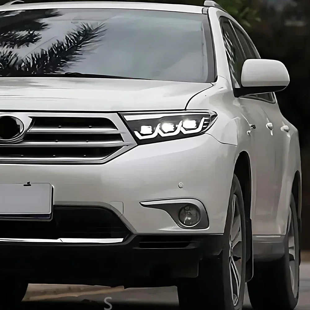 Car Front lamps For Toyota Highlander Kluge 2012-2014 LED Auto Headlights Assembly Upgrade Three Projector Lens Accessories
Car Front lamps For Toyota Highlander Kluge 2012-2014 LED Auto Headlights Assembly Upgrade Three Projector Lens Accessories