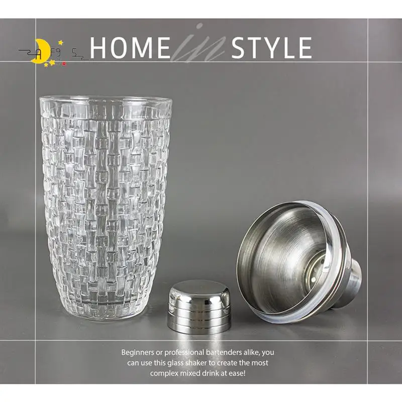AF95-13Oz Glass Cocktail Shaker Set - Glass Shaker For Cocktails, Drink Shakers Cocktail And Cocktail Shakers
AF95-13Oz Glass Cocktail Shaker Set - Glass Shaker For Cocktails, Drink Shakers Cocktail And Cocktail Shakers