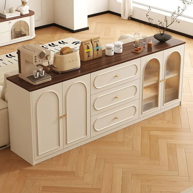 Solid wood dining side cabinet, large-capacity entry into the home against the wall at the door
Solid wood dining side cabinet, large-capacity entry into the home against the wall at the door