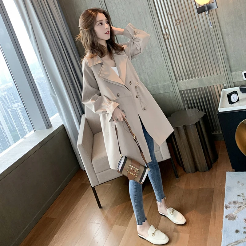 Женская ветровка i Color Coat: Новинка, модная, приталенная, миди, осенняя
Женская ветровка i Color Coat: Новинка, модная, приталенная, миди, осенняя