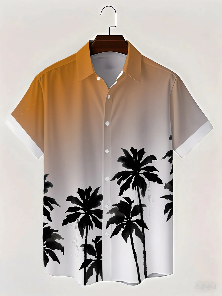 Men's Coconut Tree Hawaiian Shirt Short Sleeve Hawaiian Holiday Summer Lapel Button Collar Yellow Pink Blue Pool Green Shamrock
Men's Coconut Tree Hawaiian Shirt Short Sleeve Hawaiian Holiday Summer Lapel Button Collar Yellow Pink Blue Pool Green Shamrock
