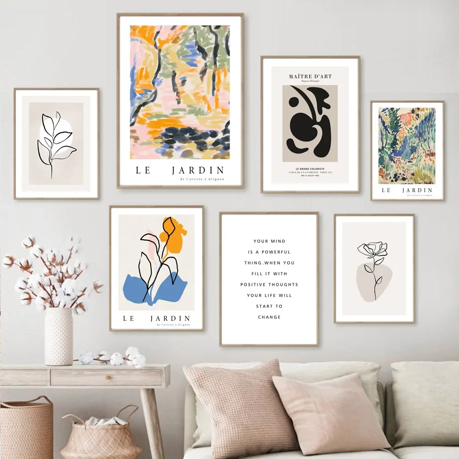 Abstract Flower Le Jardin Botanical Lines Wall Art Canvas Painting Nordic Posters And Prints Wall Pictures For Living Room Decor
Abstract Flower Le Jardin Botanical Lines Wall Art Canvas Painting Nordic Posters And Prints Wall Pictures For Living Room Decor