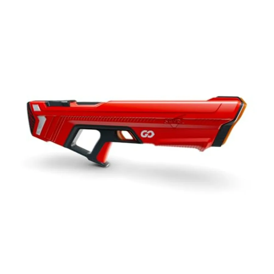 Electric Water Blaster for Outdoor Use, ABS Plastic, Red - Automatic Squirt Gun with LED Display for Beach, Backyard, Patio, an
Electric Water Blaster for Outdoor Use, ABS Plastic, Red - Automatic Squirt Gun with LED Display for Beach, Backyard, Patio, an