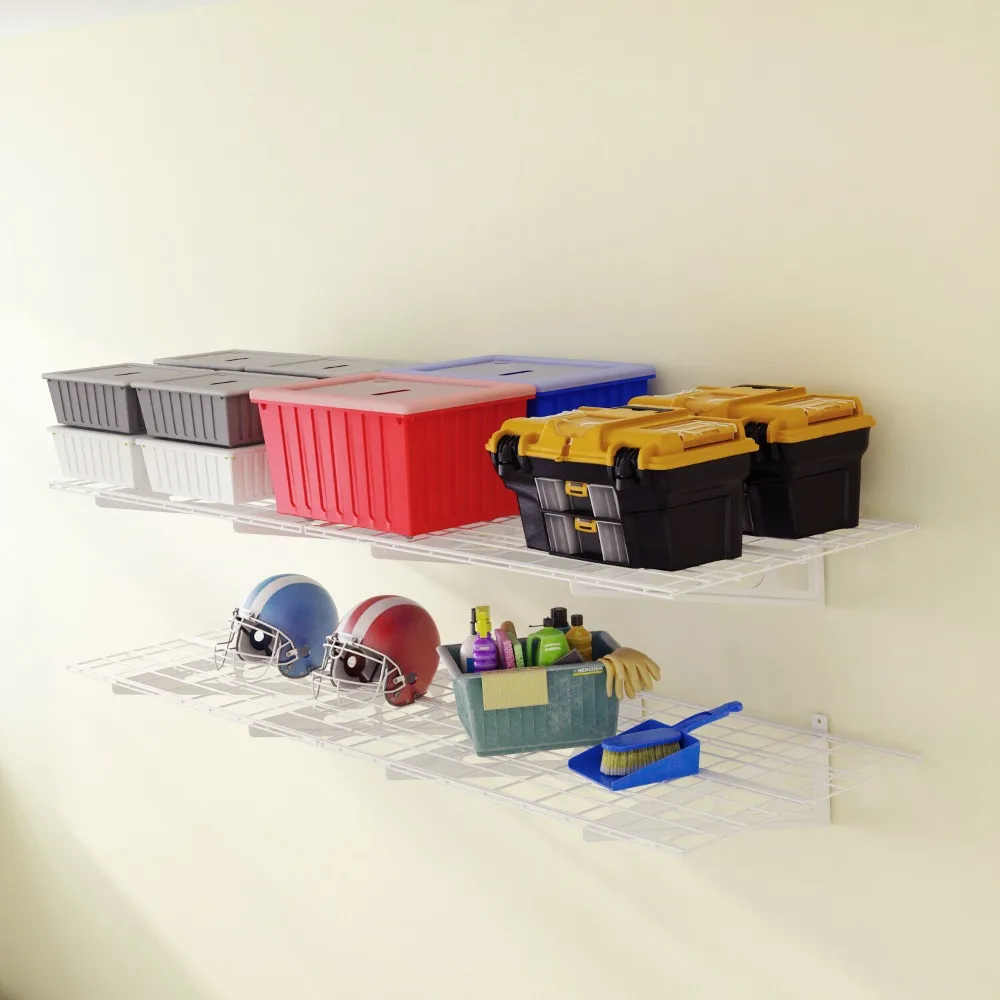 Настенная полка 2x6 футов, 2 шт., гаражная полка для хранения, настенные полки, стойка
Настенная полка 2x6 футов, 2 шт., гаражная полка для хранения, настенные полки, стойка