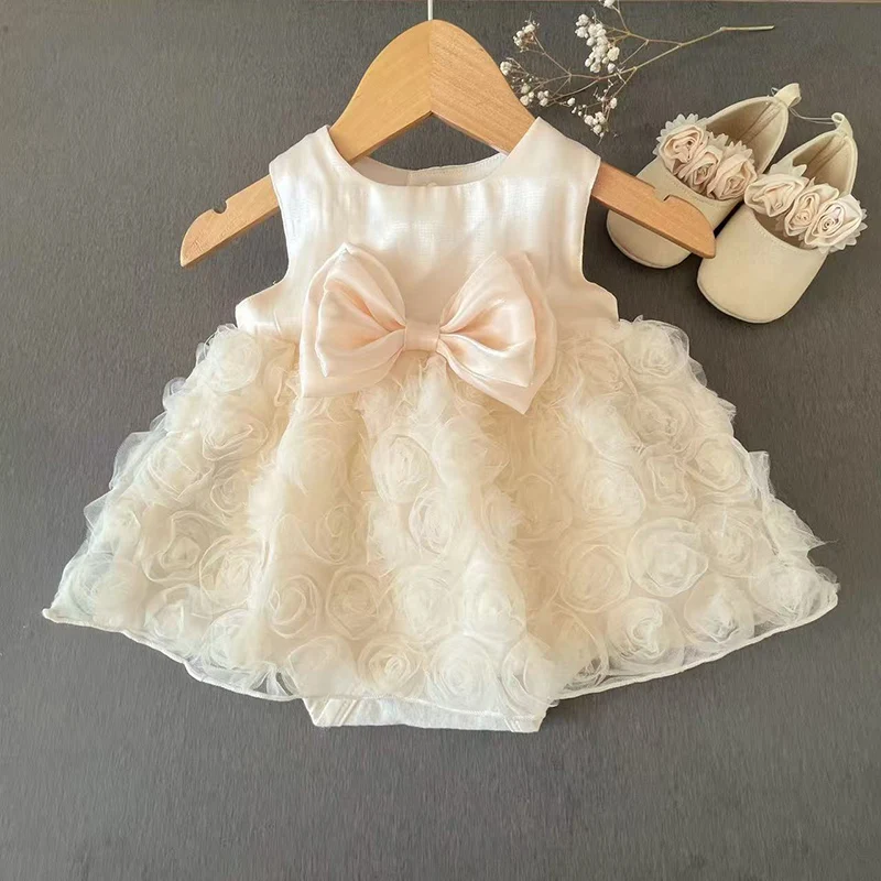 2026 New Summer 0-24M Baby Girls Clothing Newborn Baby Girls Romper Sleeveless cotton mesh splicing Toddler Baby Girls Jumpsuit
2026 New Summer 0-24M Baby Girls Clothing Newborn Baby Girls Romper Sleeveless cotton mesh splicing Toddler Baby Girls Jumpsuit