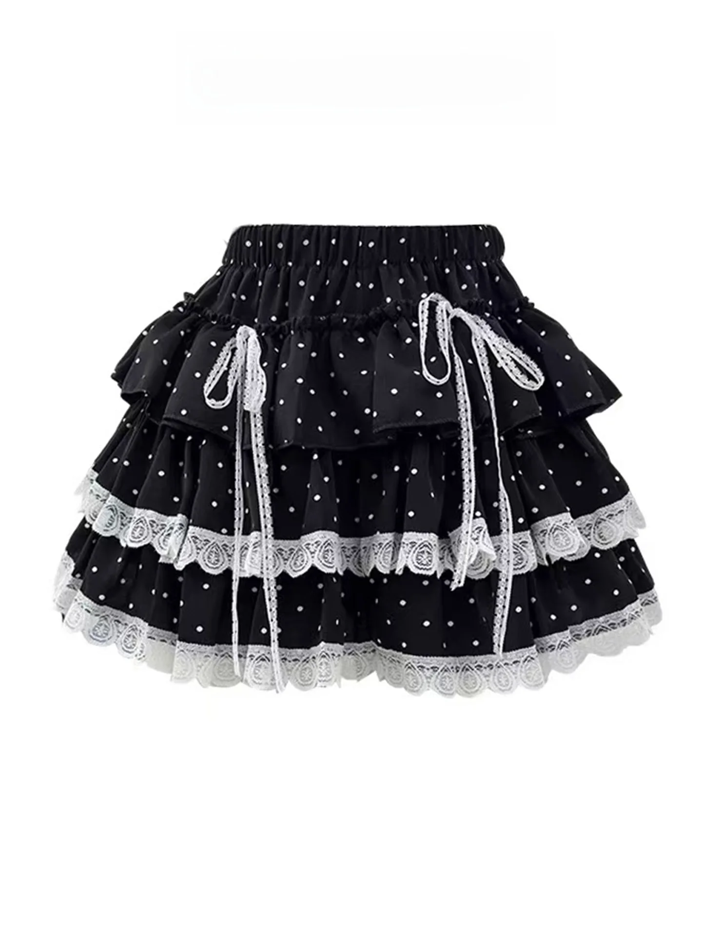 Sweet Polka Dot Knot A-Line Skirt Women Summer Girl Sensation Spicy Cake Skirt High Waist Retro Commute Style
Sweet Polka Dot Knot A-Line Skirt Women Summer Girl Sensation Spicy Cake Skirt High Waist Retro Commute Style