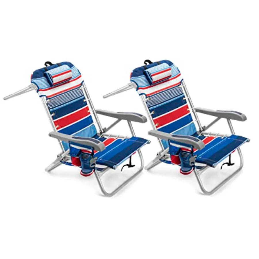 Beach chair backpack with folding design, polyester fabric, fireworks color, 5-position recline, towel bar, XL cooler pouch, st
Beach chair backpack with folding design, polyester fabric, fireworks color, 5-position recline, towel bar, XL cooler pouch, st