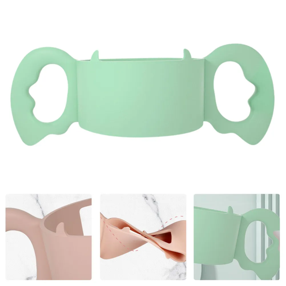 Silicone Baby Bottle Handle for Feeding Bottle Easy Attach Clean Comfortable Loop Design Independent Drinking
Silicone Baby Bottle Handle for Feeding Bottle Easy Attach Clean Comfortable Loop Design Independent Drinking