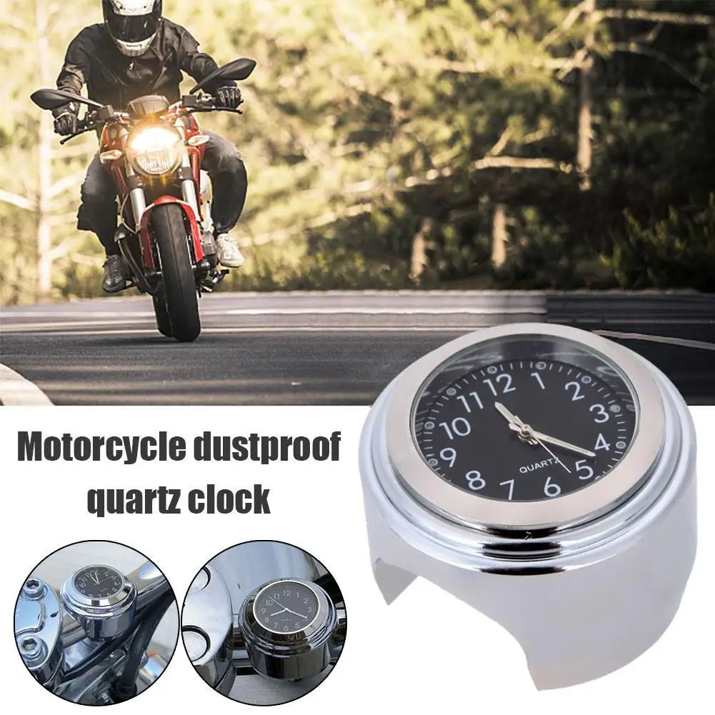 Universal Motorcycle Handlebar Watch Bike Hand Grip Bar Mount Dial Clock Waterproof For Scooter Bicycle Motor ATV O7F8
Universal Motorcycle Handlebar Watch Bike Hand Grip Bar Mount Dial Clock Waterproof For Scooter Bicycle Motor ATV O7F8