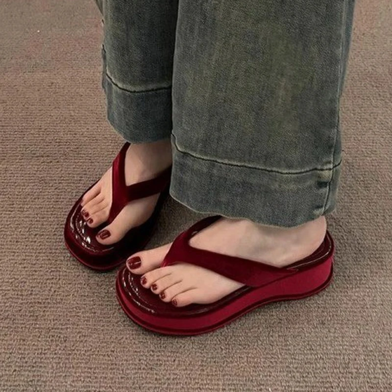 Flat Platform Women Clip Toe Slippers Flip Flops Shoes Summer Sandals Woman 2025 Trend Beach Shoes Slingback Slides Shoes Mujer
Flat Platform Women Clip Toe Slippers Flip Flops Shoes Summer Sandals Woman 2025 Trend Beach Shoes Slingback Slides Shoes Mujer