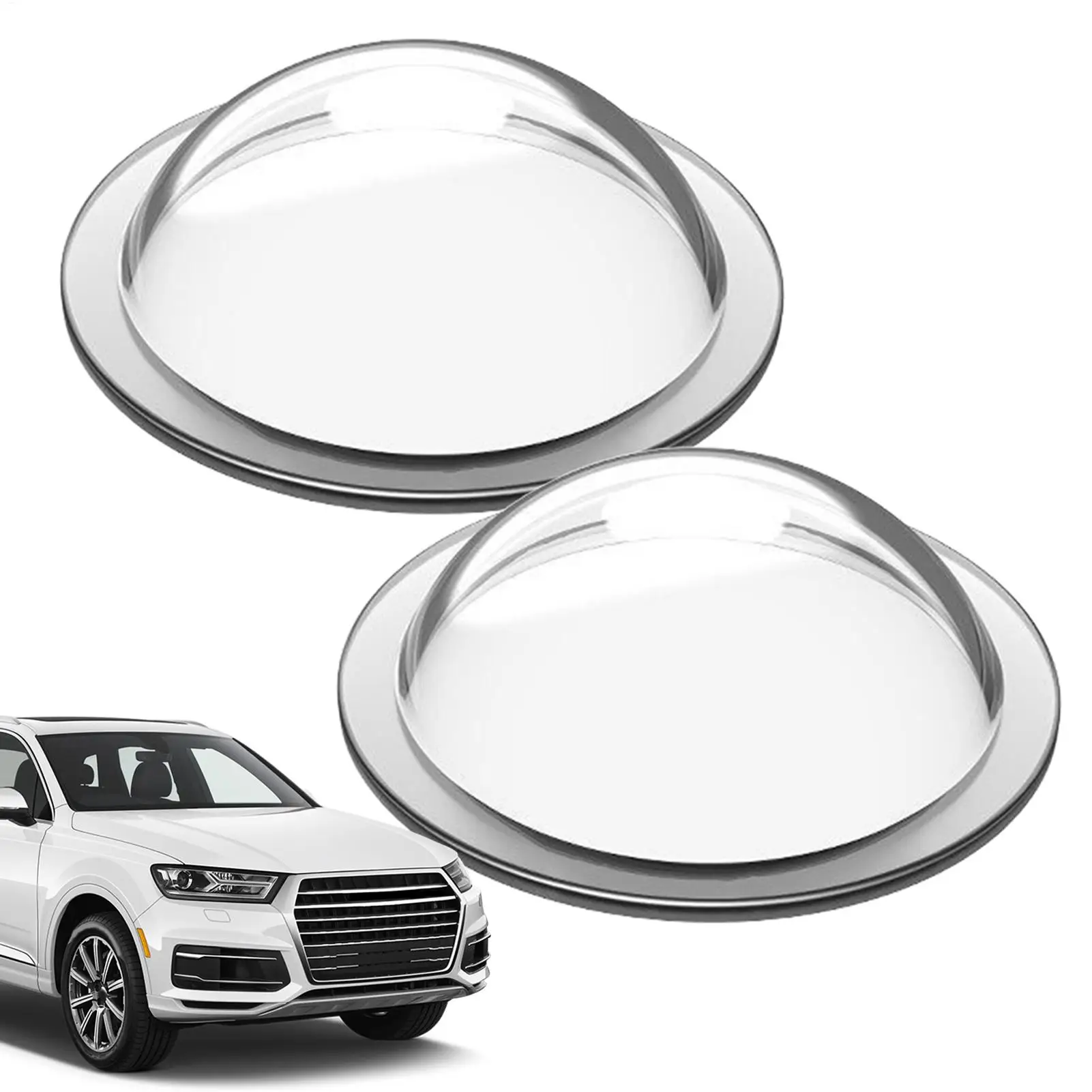 2pcs Acrylic Car Camera Protective Cover Adhesive Rainproof Dustproof With High Clarity & 360 degree View HD Transparent Cover
2pcs Acrylic Car Camera Protective Cover Adhesive Rainproof Dustproof With High Clarity & 360 degree View HD Transparent Cover