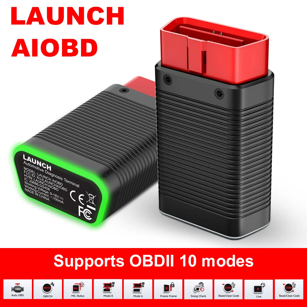 2025 LAUNCH AIOBD Bluetooth Car Diagnostic Scanner, Full System Scan & AI Report OBD2 Code Reader or Android IOS System
2025 LAUNCH AIOBD Bluetooth Car Diagnostic Scanner, Full System Scan & AI Report OBD2 Code Reader or Android IOS System