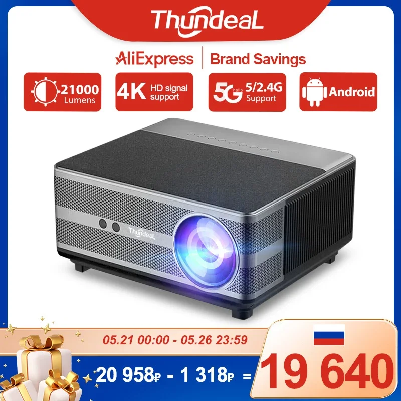 Top! ThundeaL Full HD 1080P Projector TD98 WiFi LED 2K 4K Video Movie Beam TD98W Android Projector PK DLP Home Theater Cinema Be
Top! ThundeaL Full HD 1080P Projector TD98 WiFi LED 2K 4K Video Movie Beam TD98W Android Projector PK DLP Home Theater Cinema Be