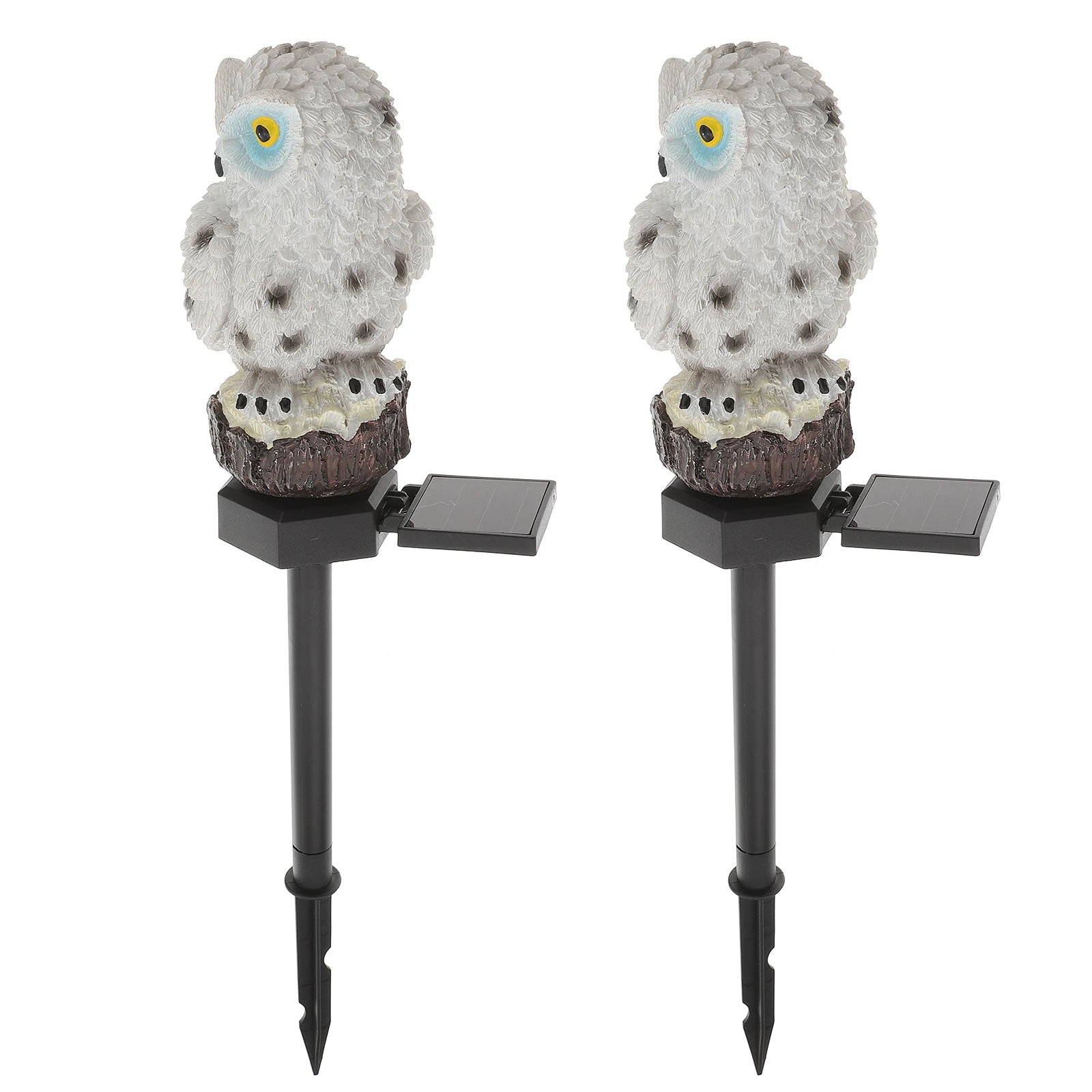 2pcs Owl Solar Lights Resin Landscape Lamp Garden Stake Lights Outdoor Yard Patio Walkway Lawn Solar Power Lamp Bird Repellent
2pcs Owl Solar Lights Resin Landscape Lamp Garden Stake Lights Outdoor Yard Patio Walkway Lawn Solar Power Lamp Bird Repellent