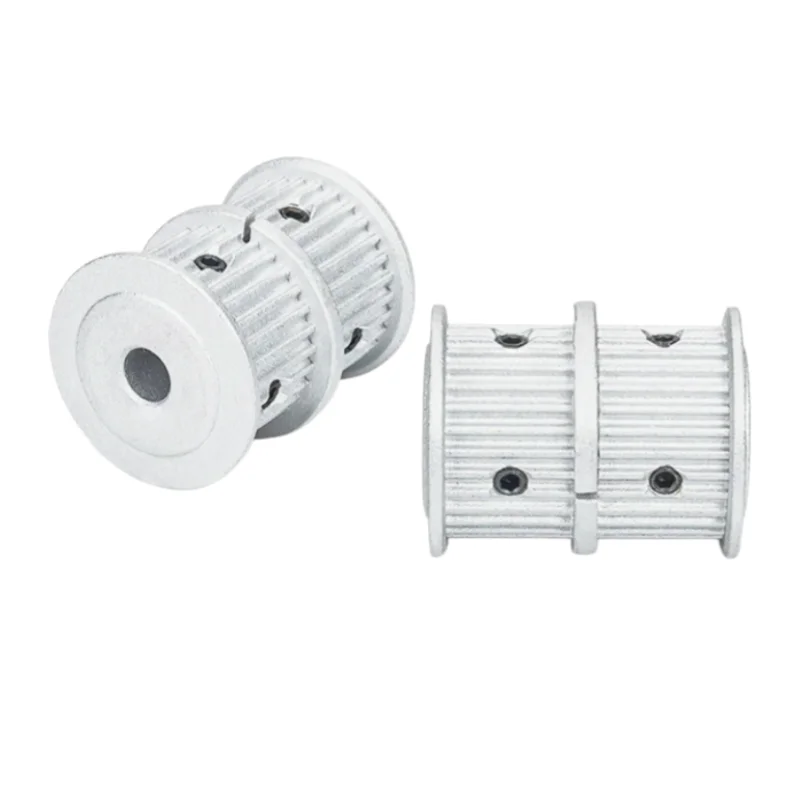 GT2 Double Timing Belt Pulley 32Teeth Pulleys Broe5/6/8mm Belt Width6/10mm Double Row Teeth synchronous Wheel Aluminum alloy 2GT
GT2 Double Timing Belt Pulley 32Teeth Pulleys Broe5/6/8mm Belt Width6/10mm Double Row Teeth synchronous Wheel Aluminum alloy 2GT