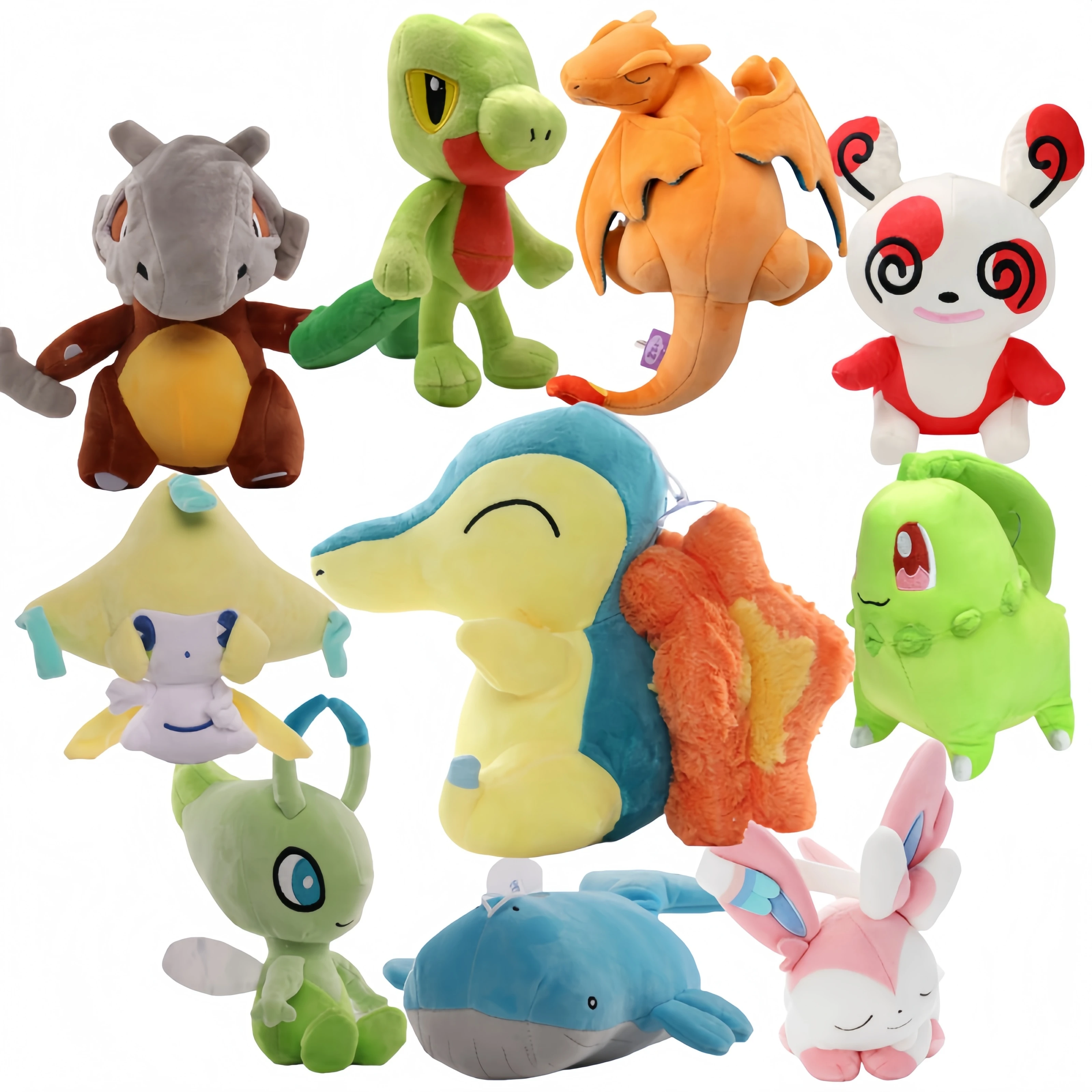 Pokemon Peluche Pikachu Plush Jirachi Blastoise Celebi Chikorita Cubone Cyndaquil Plush Stuffed Toys Hobbies Collection Kid Gift
Pokemon Peluche Pikachu Plush Jirachi Blastoise Celebi Chikorita Cubone Cyndaquil Plush Stuffed Toys Hobbies Collection Kid Gift