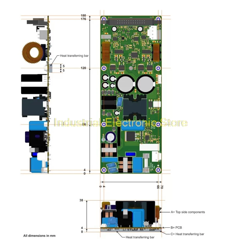1Pcs Power Amplifier Board Good Qualiy U-PRO2
1Pcs Power Amplifier Board Good Qualiy U-PRO2