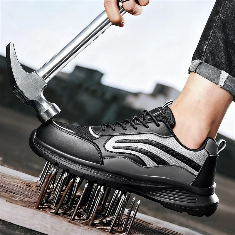 2025 Горячая защитная обувь, мужские удобные мужские ботинки, ботинки со стальным носком, рабочая обувь, модные мужские защитные ботинки, рабочая обувь, защитные ботинки 
2025 Горячая защитная обувь, мужские удобные мужские ботинки, ботинки со стальным носком, рабочая обувь, модные мужские защитные ботинки, рабочая обувь, защитные ботинки