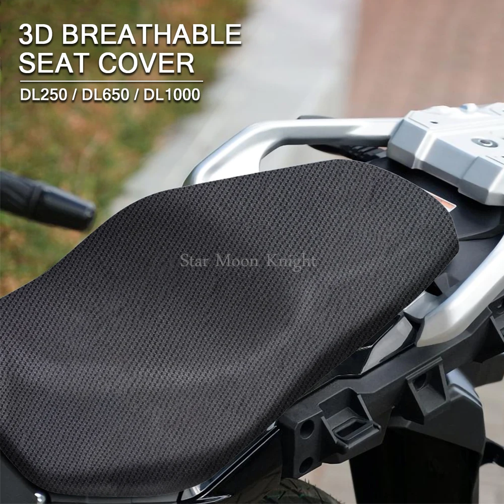 Mesh Seat Cool Cover Cushion Pad Guard Insulation Breathable Sun-proof Net for SUZUKI V-Strom VSTROM 650 250 DL650 DL250
Mesh Seat Cool Cover Cushion Pad Guard Insulation Breathable Sun-proof Net for SUZUKI V-Strom VSTROM 650 250 DL650 DL250