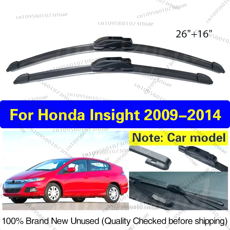 Car Wiper Blade Blades For Honda Insight 2009 - 2014 26"+16" Windshield Windscreen Clean Naturl Rubber Car Accessories 2012 2013
Car Wiper Blade Blades For Honda Insight 2009 - 2014 26"+16" Windshield Windscreen Clean Naturl Rubber Car Accessories 2012 2013