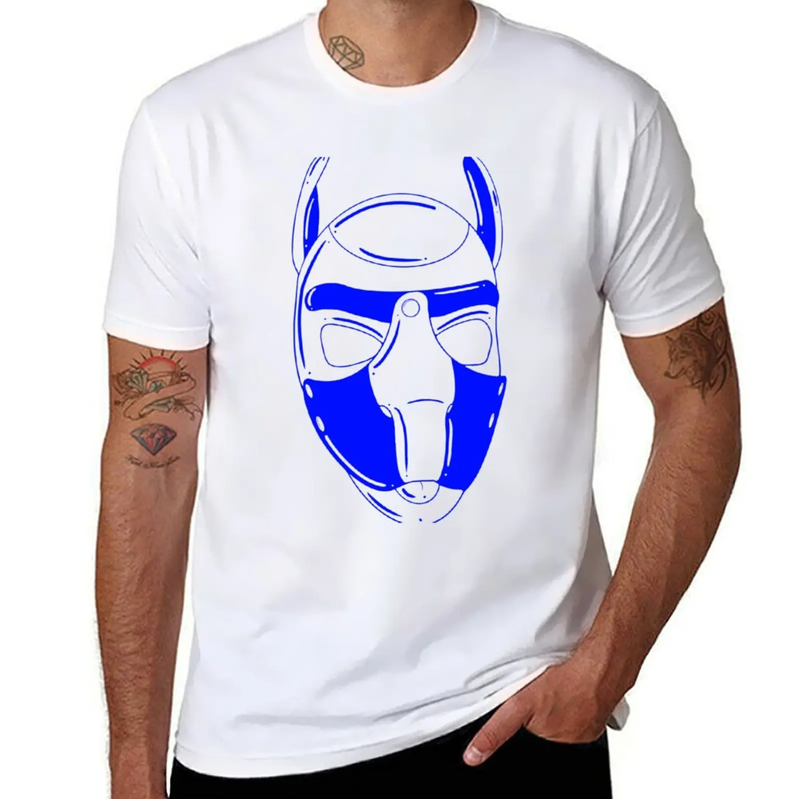 Blue pup hood T-Shirt printed t shirts for man cotton tshirt 100% T-Shirt
Blue pup hood T-Shirt printed t shirts for man cotton tshirt 100% T-Shirt