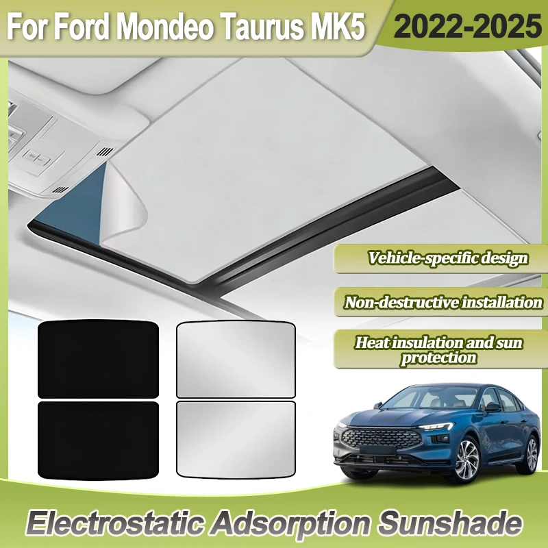 Car Sunroof For Ford Mondeo Taurus MK5 2022 2023 2024 2025 Roof Sunshades Electrostatic Adsorption Sun Shade Skylight Auto Parts
Car Sunroof For Ford Mondeo Taurus MK5 2022 2023 2024 2025 Roof Sunshades Electrostatic Adsorption Sun Shade Skylight Auto Parts
