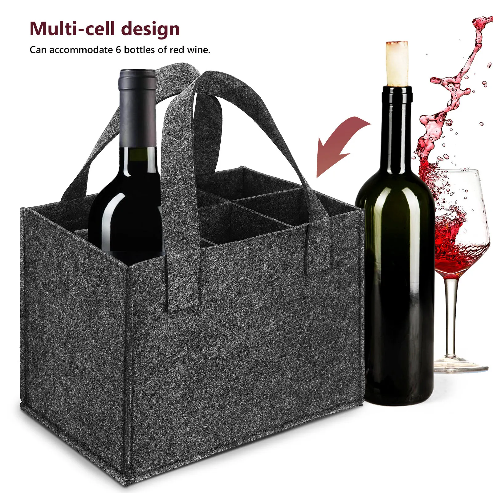 Набор из 2 сумок-чехлов для винных бутылок с несколькими отделениями, прочные и легкие сумки-тоуты для красного вина, пива, коктейлей, молока, для вечеринок и пикников
Набор из 2 сумок-чехлов для винных бутылок с несколькими отделениями, прочные и легкие сумки-тоуты для красного вина, пива, коктейлей, молока, для вечеринок и пикников
