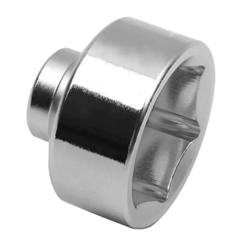 Oil Filter Cap Wrench 32mm Oil Filter Wrench 6-Point Oil Filter Socket Low Profile Car Accessories 3/8 Inch Drive Removal Tool
Oil Filter Cap Wrench 32mm Oil Filter Wrench 6-Point Oil Filter Socket Low Profile Car Accessories 3/8 Inch Drive Removal Tool