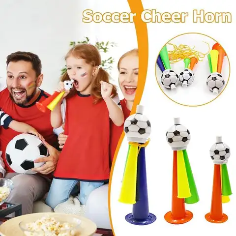 Stadium Horns Handheld Sports Trumpet Loud Sound Soccer Horn for Boating School Graduation Parades Games Competitions Hiking