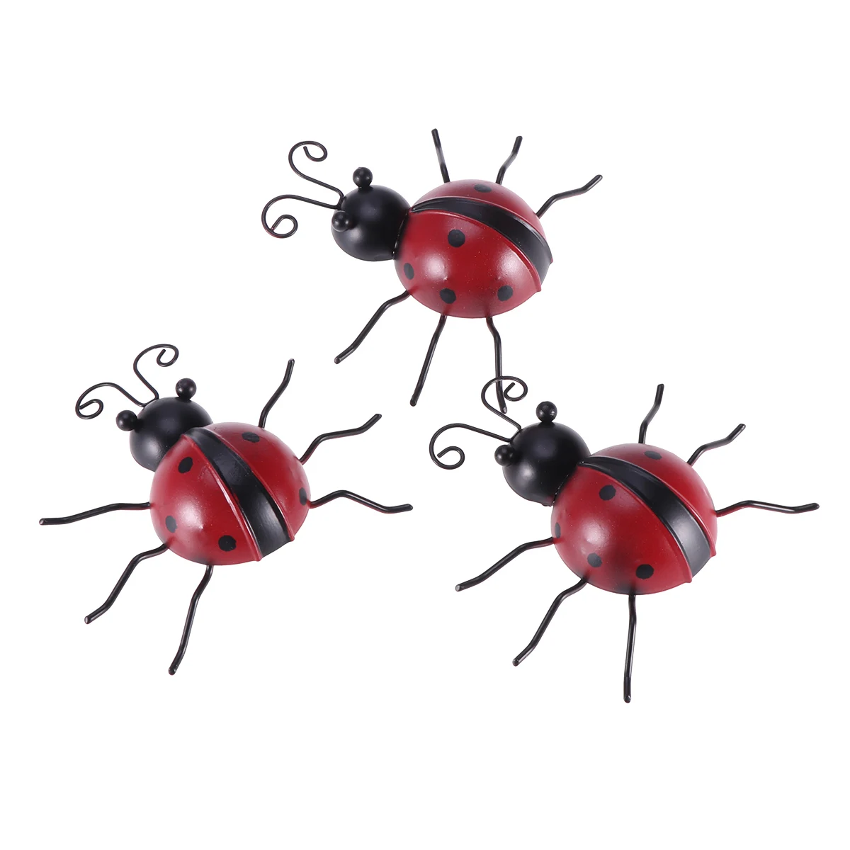 3pcs Ladybug Wall Hanging Decoration Crafts Applique Wallmounted Garden Animals Room Decor Metal Sturdy Fence
3pcs Ladybug Wall Hanging Decoration Crafts Applique Wallmounted Garden Animals Room Decor Metal Sturdy Fence