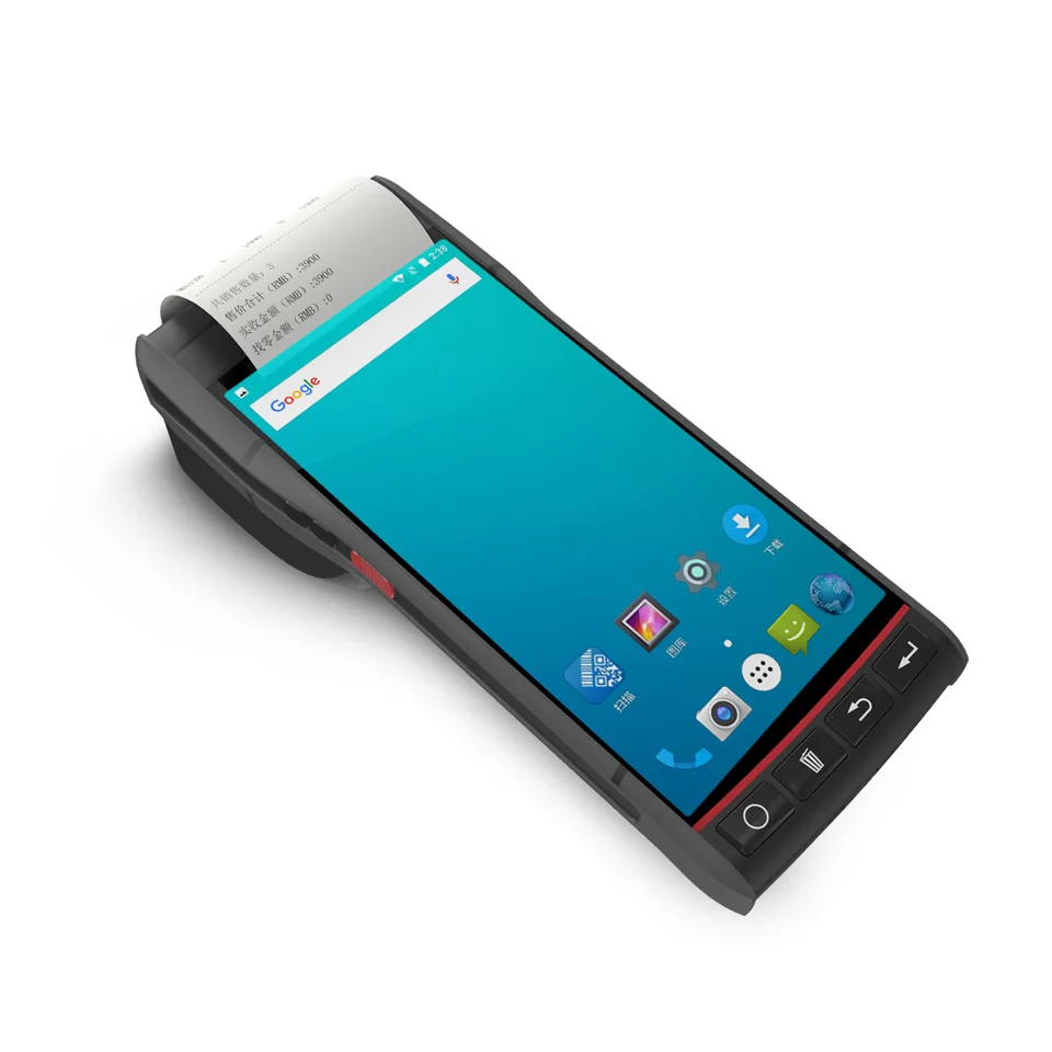 S60 Новейший прочный КПК Android 8.1 Мобильный терминал Ручной 2D-принтер штрих-кода КПК
S60 Новейший прочный КПК Android 8.1 Мобильный терминал Ручной 2D-принтер штрих-кода КПК
