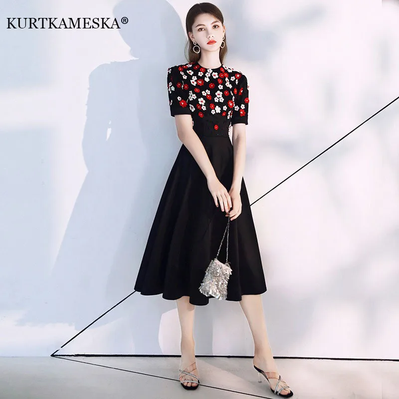 Black A-line Evening Dress O-Neck Short Sleeve Prom Gown Decal Decoration Wedding Party Dresses Fishtail Slim Fit Formal Dress
Black A-line Evening Dress O-Neck Short Sleeve Prom Gown Decal Decoration Wedding Party Dresses Fishtail Slim Fit Formal Dress