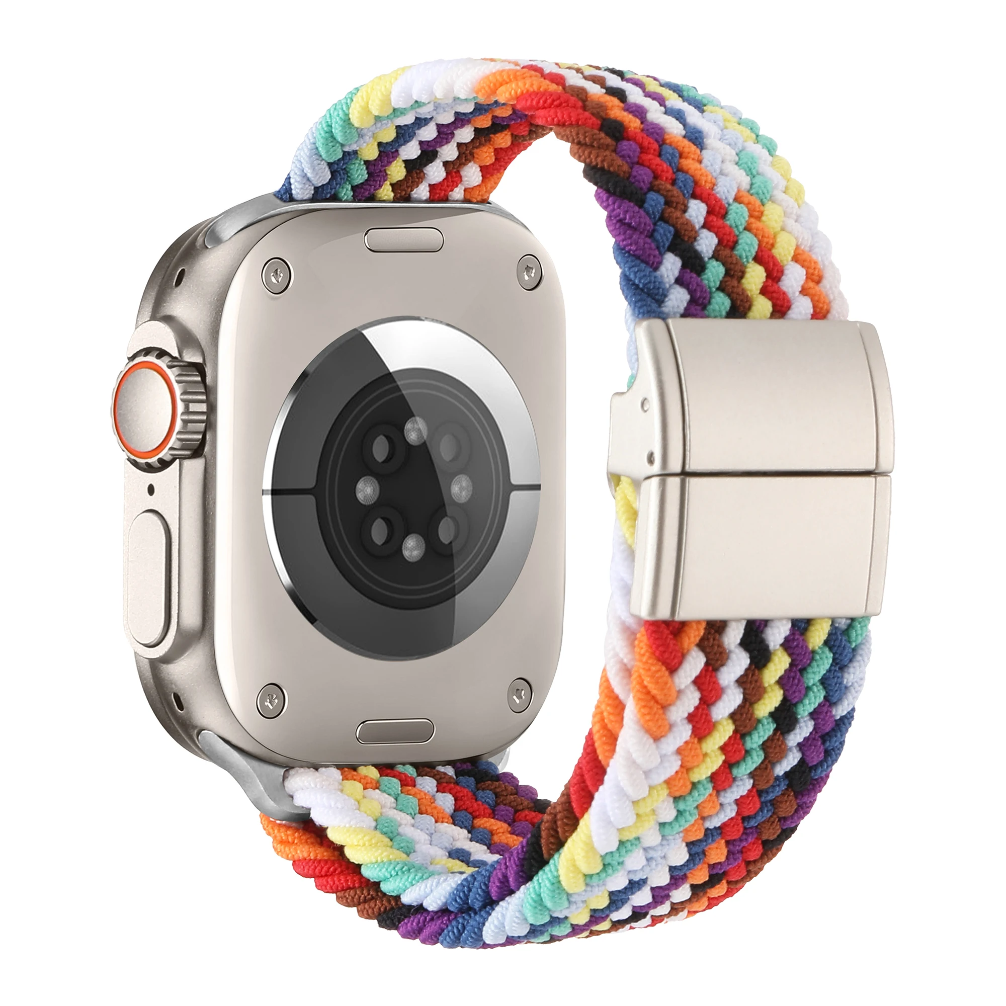 Нейлоновый плетеный ремешок для Apple Watch Ultra 3 2 1 49 мм / Series 11 10 46 мм / 9 8 7 45 мм / SE3 SE2 SE 6 5 4 44 мм / 3 2 1 42 мм с магнитной застежкой
Нейлоновый плетеный ремешок для Apple Watch Ultra 3 2 1 49 мм / Series 11 10 46 мм / 9 8 7 45 мм / SE3 SE2 SE 6 5 4 44 мм / 3 2 1 42 мм с магнитной застежкой