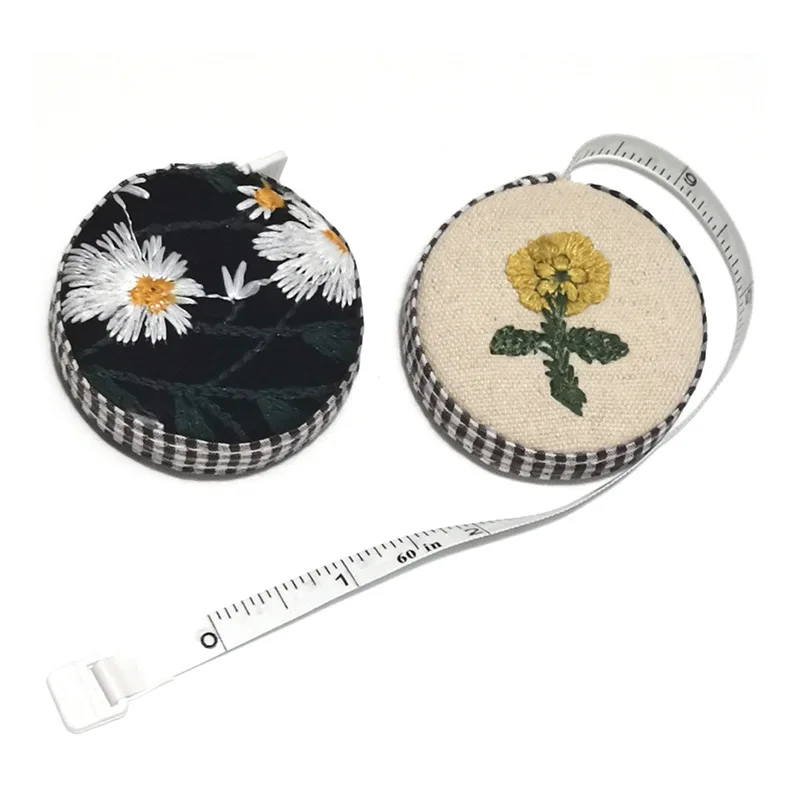 Fashion Gift Wrapping Cloth Mini Cloth Tape Measure Embroidery Cute 1.5 Meter Clothes Measuring Ruler