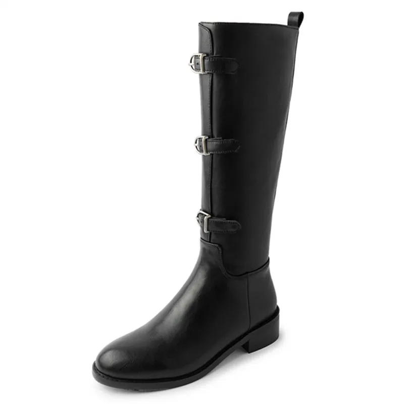 2024 Autumn Winter New Fashionable Knight Boots Quality Leather Comfortable and Simple Women's Knee Length Boots
2024 Autumn Winter New Fashionable Knight Boots Quality Leather Comfortable and Simple Women's Knee Length Boots